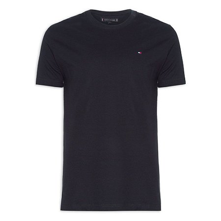 Camiseta Tommy Hilfiger Essential Azul Marinho