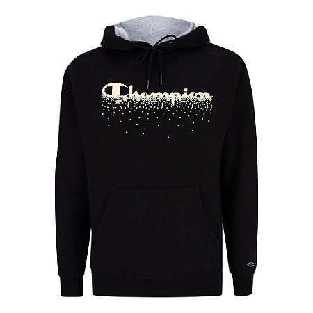 Moletom Champion Felpado c Capuz Powerblend Graphic Hoodie