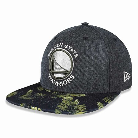 Boné Golden State Warriors 950 Palm Cinza NBA - New Era