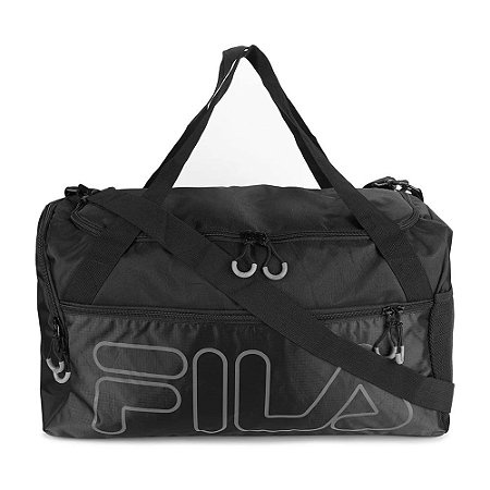 Bolsa Fila Unissex Pratical 45 Litros Preto Cinza