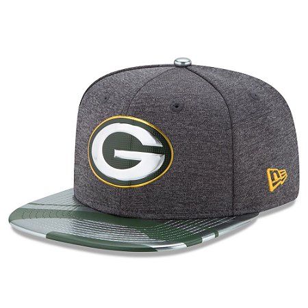 Boné Green Bay Packers DRAFT 2017 Spotlight Snapback - New Era