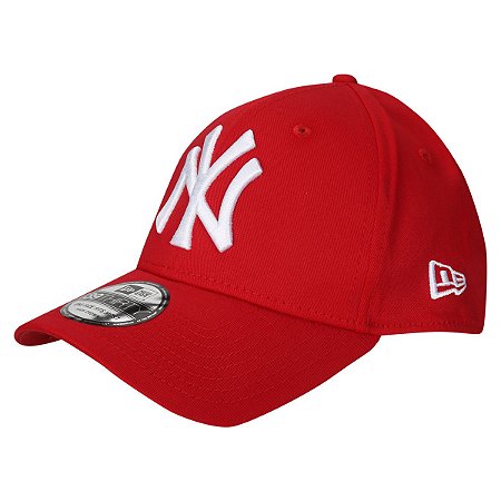 Boné New Era New York Yankees 3930 Vermelho Aba Curva