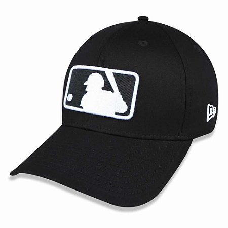 Boné MLB logo 3930 Basic Preto - New Era