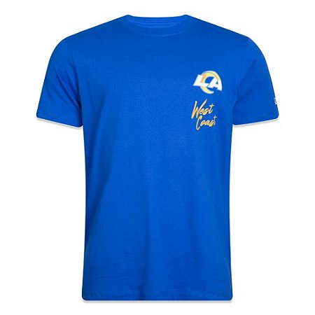 Camiseta New Era Los Angeles Rams Core Azul