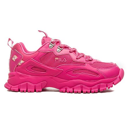 Tenis Feminino Fila Ray Tracer TR Rosa FIRST DOWN Produtos Futebol Americano NFL