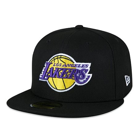 Boné New Era Los Angeles Lakers 5950 NBA Preto