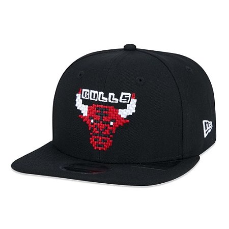 Boné New Era Chicago Bulls 950 Tecnologic Preto