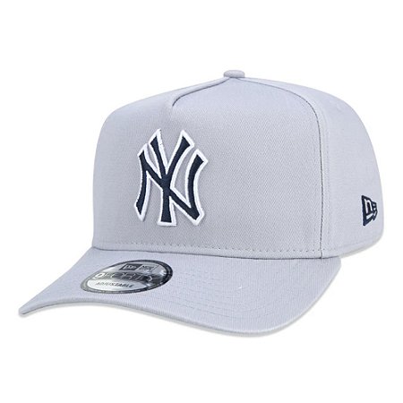 Boné New Era New York Yankees 940 A-Frame Core Cinza