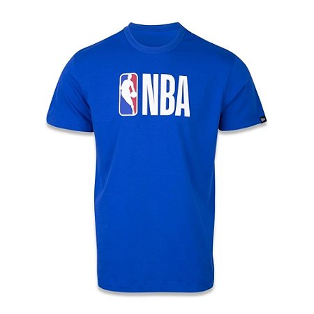Camiseta New Era NBA Core Logoman Azul
