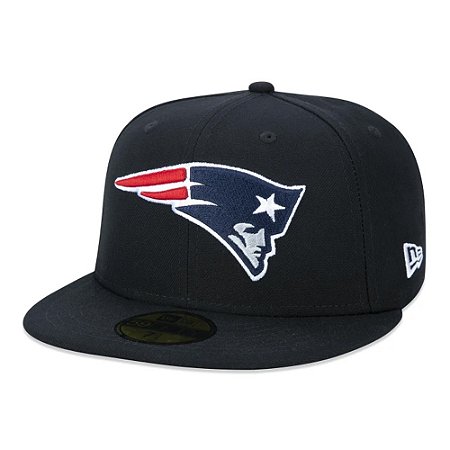 Boné New Era New England Patriots 5950 NFL Preto