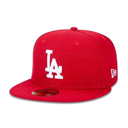 Boné New Era Los Angeles Dodgers 5950 MLB Vermelho