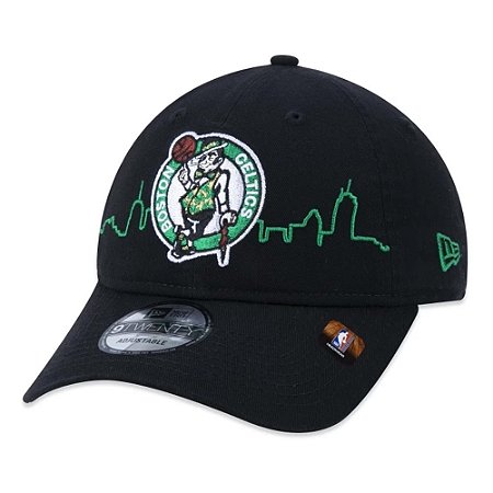 Boné New Era Boston Celtics 920 Tip-Off Preto