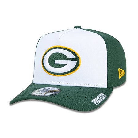 Boné New Era Green Bay Packers 940 A-Frame Core Verde