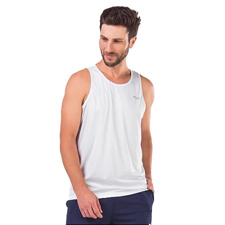 Regata Masculina Fila Basic Sports Class Branco