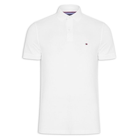 Camiseta Gola Polo Tommy Hilfiger IVY Shirt Branco