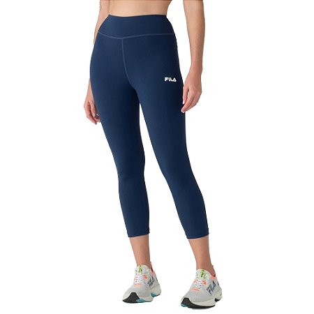 Legging Capri Fila Feminina Flat Life Ii Azul