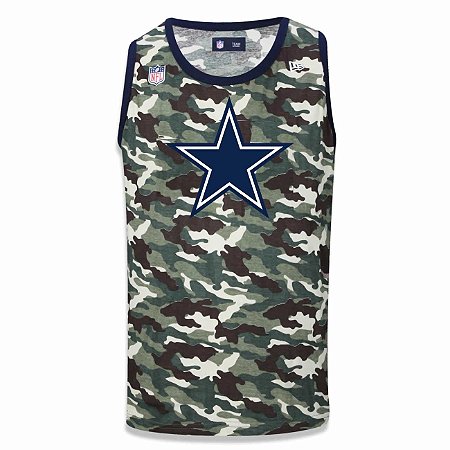 Regata Dallas Cowboys Camuflada Team - New Era