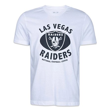 Camiseta New Era Las Vegas Raiders Core Branco
