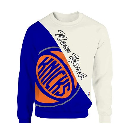 Moletom New York Knicks NBA Wordmark Color