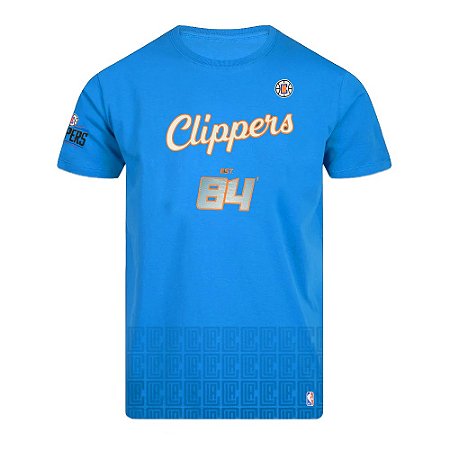 Camiseta Masculina Los Angeles Clippers NBA City Number