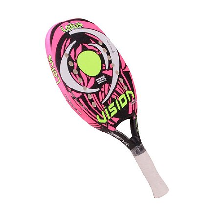 Raquete Beach Tennis Vision Lotus Rosa