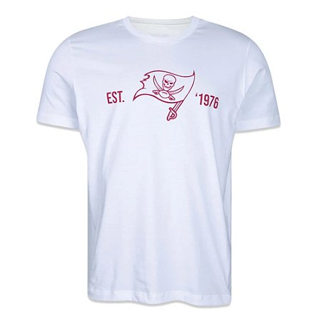 Camiseta New Era Tampa Bay Buccaneers Core Branco
