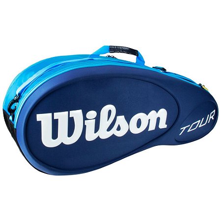 Raqueteira Wilson Tour X6 Azul