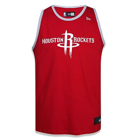 Regata Houston Rockets Basic Vermelha - New Era