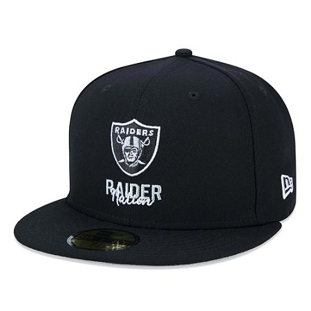 Boné New Era Las Vegas Raiders 5950 Back To School Preto