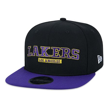 Boné New Era 950 Los Angeles Lakers To School Preto