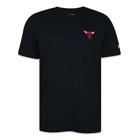 Camiseta New Era Chicago Bulls Core Preto