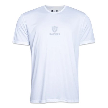Camiseta New Era Las Vegas Raiders Performance Branco