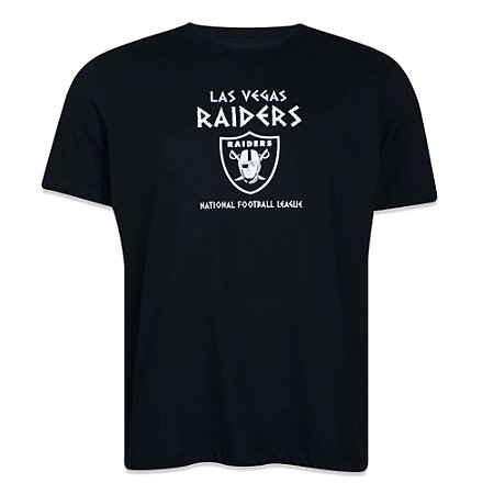 Camiseta New Era Las Vegas Raiders Old Culture Preto