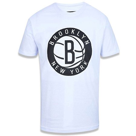 Camiseta Brooklyn Nets Basic Branco - New Era