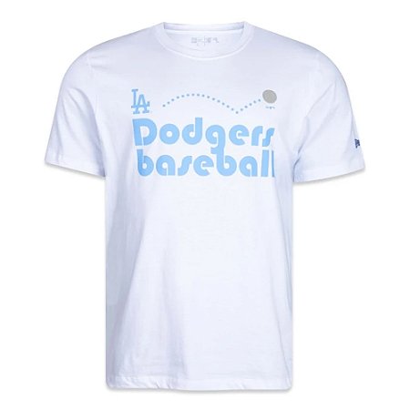 Camiseta New Era Los Angeles Dodgers Culture Branco