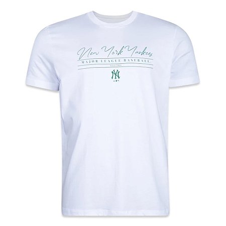 Camiseta New Era New York Yankees Culture Branco