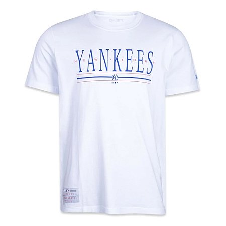 Camiseta New Era New York Yankees Golf Culture Branco