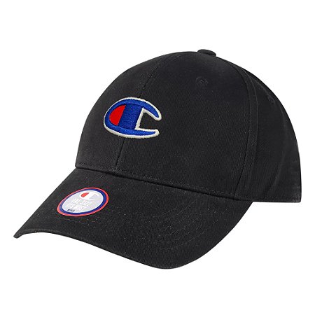 Boné Champion Twill Hat Flag Logo Preto