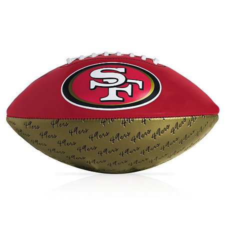 Bola de Futebol Americano Wilson NFL San Francisco Mini