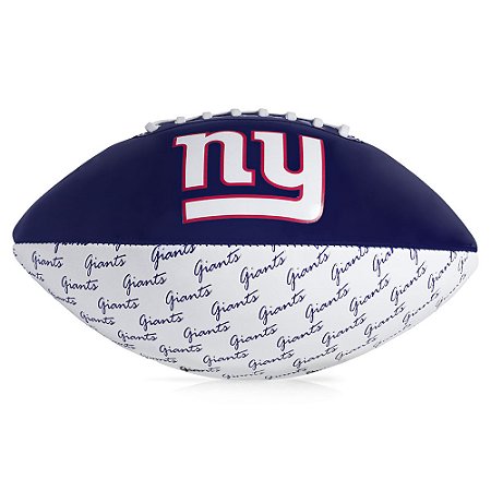 Bola de Futebol Americano Wilson NFL New York Giants Mini