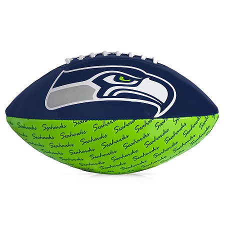 Bola de Futebol Americano Wilson NFL Seatle Seahawks Mini