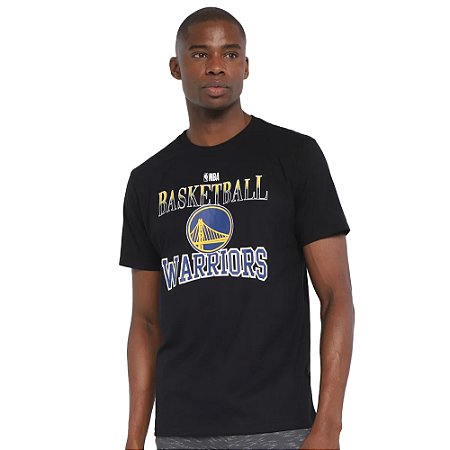 Camiseta NBA Golden State Warriors Go Style Preto