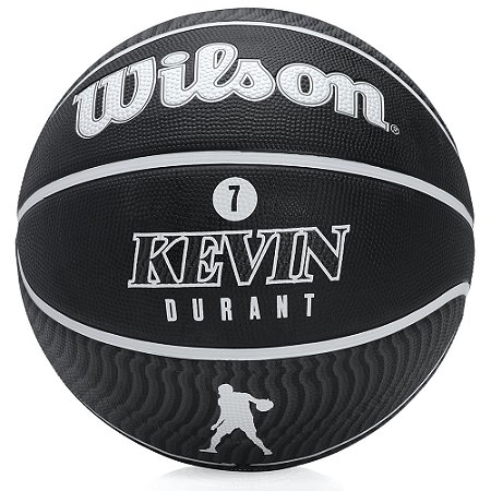 Bola de Basquete Wilson Player Icon Outdoor #7 Preto