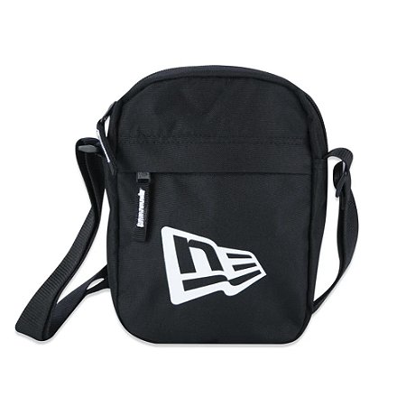 Bolsa Transversal Shoulder Bag New Era Side Logo Preto