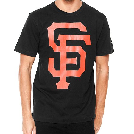 Camiseta San Francisco Giants Basic Preta - New Era