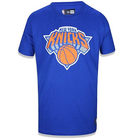 Camiseta New York Knicks Basic Azul - New Era