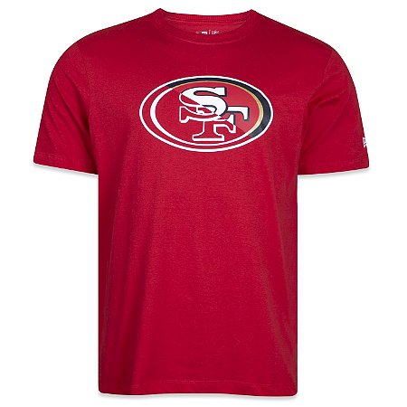 Camiseta New Era Core San Francisco 49ers NFL Vermelho