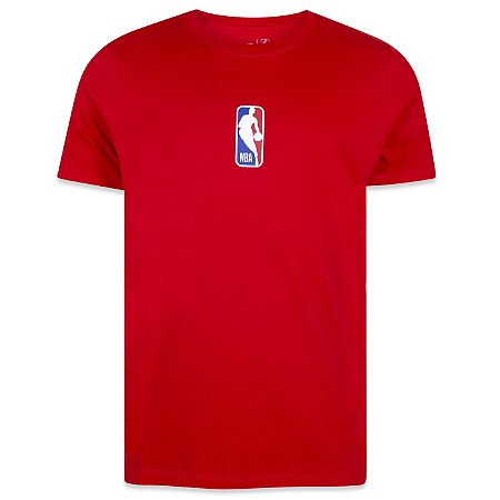 Camiseta New Era NBA Logo Logoman Vermelho