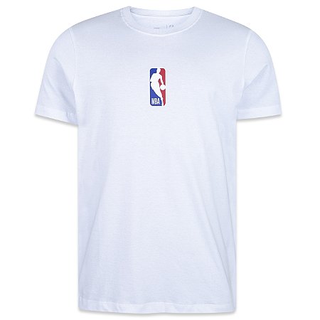 Camiseta New Era NBA Logo Logoman Branco