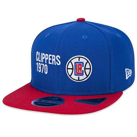 Boné New Era 950 Los Angeles Clippers NBA Core 1970 Azul